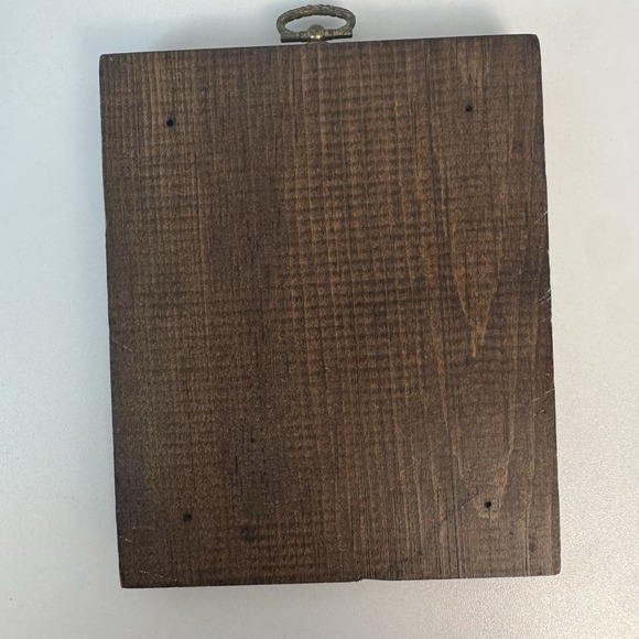 Vintage Hummel wall plaque girl‎ with chickens farmhouse cottagecore decor - Picture 14 of 16